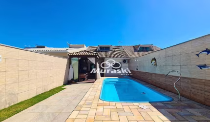 Casa com 3 dormitórios para alugar, 80 m² por diária - Brejatuba - Guaratuba/PR