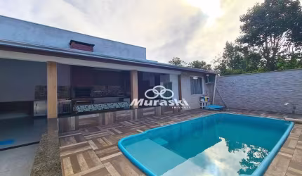 Casa com 4 dormitórios para alugar por diária - Coroados - Guaratuba/PR