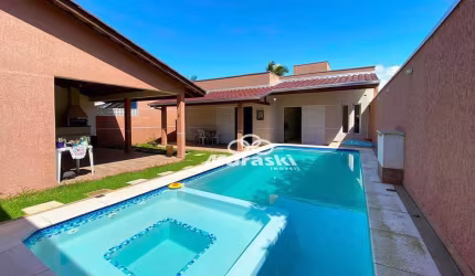 Casa com 3 dormitórios para alugar por diária - Nereidas - Guaratuba/PR