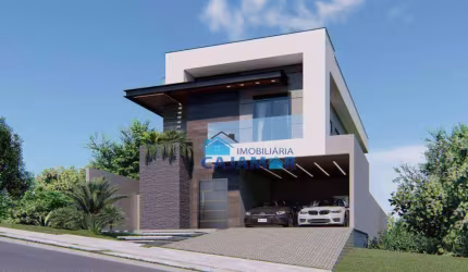 Casa com 3 dormitórios à venda, 224 m² por R$ 2.450.000 - New Ville - Santana de Parnaíba/SP