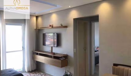 Apartamento com 2 dormitórios à venda, 50 m² por R$ 360.000,00 - Portais (Polvilho) - Cajamar/SP