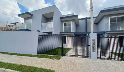 Excelente sobrado novo, com ótimo acabamento e conforto!