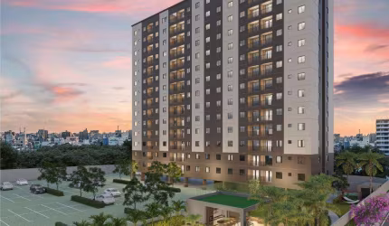 Apartamento com 2 quartos à venda na Rua Elizeu Oriá, 674, Lagoa Sapiranga (Coité), Fortaleza, 51 m2 por R$ 390.408