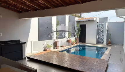 LINDA CASA NO JARDIM BOTANICO 3 QUARTOS COM PISCINA