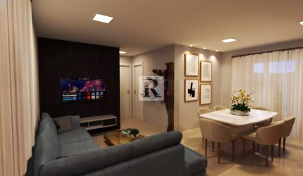 Apartamento com 2 quartos à venda na Rua Guilherme Ceolin, 454, Vargem Grande, Pinhais por R$ 298.000