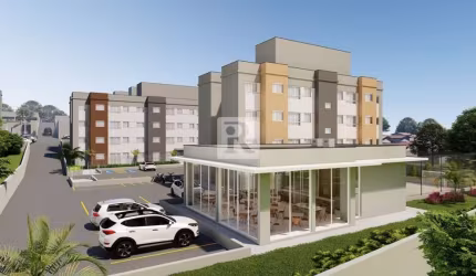 Apartamento com 1 quarto à venda na Rua Aparecida Júlia dos Santos Ribeiro, 30, Atuba, Curitiba por R$ 299.800