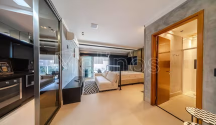 Apartamento a venda no bairro Anália Franco 1 dormitório mobiliado