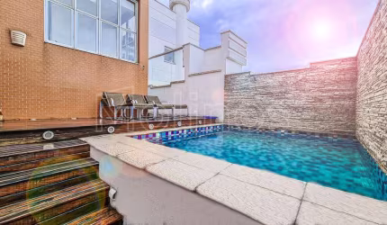 Apartamento Cobertura Duplex - Analia Franco - 400 m² - Com piscina