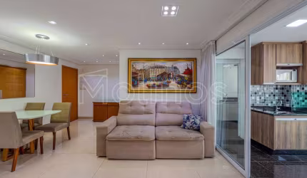 Apartamento á venda no Tatuapé , 92 m² , 2 dormitórios sendo 1 suite, andar alto, 2 vagas de garagem