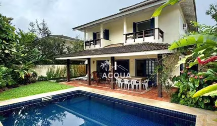 Casa com 5 dormitórios para alugar, 247 m² por R$ 3.500,00/dia - Engenho - São Sebastião/SP