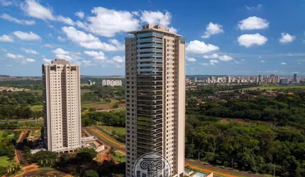Venda de luxuoso apartamento de 4 suítes , andar alto , no Jardim Ilhas do Sul, Ribeirao Preto-SP: 376m², 3 salas e 5 vagas de garagem.