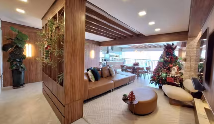 Funcional apartamento tipo para venda com 3 quartos, sendo 3 suítes, 154m²