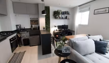Sensacional apartamento tipo para venda com 1 quarto, sendo 1 suíte, 34m²