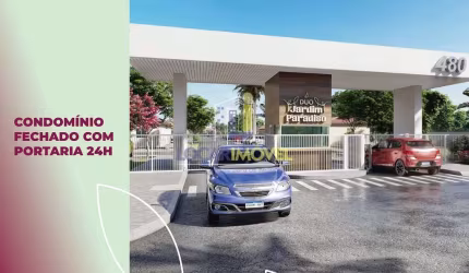 Casa de 3 quartos em condomínio com toda infraestrutura de lazer completa. Entrada facilitada e pod