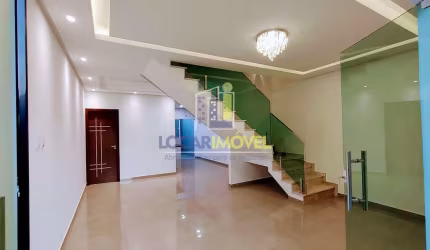 Casa duplex nova pronto para morar de 3 quartos sendo 2 suítes com varandas, 2 salas, 2 vagas de ga