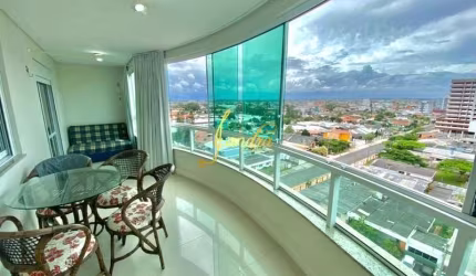 Apartamento bairro Navegantes mobiliado de frente para Ubirajara
