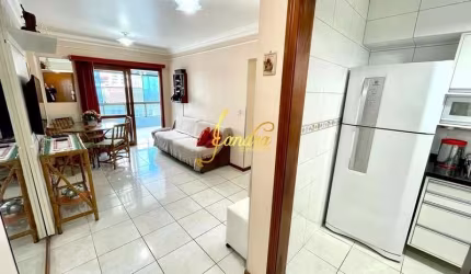Apartamento pertinho do mar, mobiliado