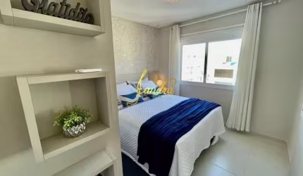 Apartamento 01 dormitório frente com box mobiliado e decorado