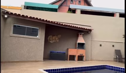 Linda casa semi mobiliada 3 dormitórios Alphaville/tambore