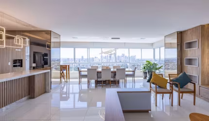Apartamento com 3 suítes, andar alto e 3 vagas no Setor Marista