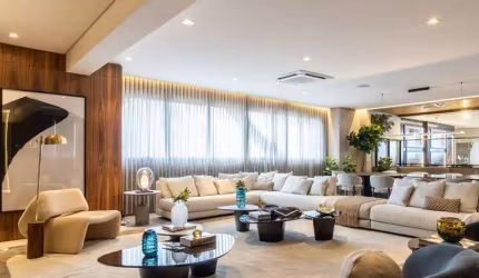 Apartamento sob medida com 4 suítes e 248 m²
