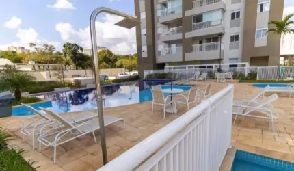 **Lindo apto mobiliado no Campos Elíseos com suíte e vaga coberta**