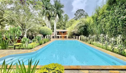 Casa térrea  à venda, 4 suítes, 7 banheiros, 4 vagas, 428m², Condomínio Jardim Colonial - Granja Vi
