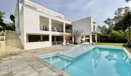 Sobrado à venda, 4 suítes, 5 banheiros, 8 vagas, 488m², Condomínio Palos Verdes - Granja Viana