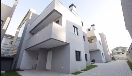 Casa em condomínio fechado com 3 quartos à venda na Rua Carlos Chagas, São Braz, Curitiba, 131 m2 por R$ 749.000