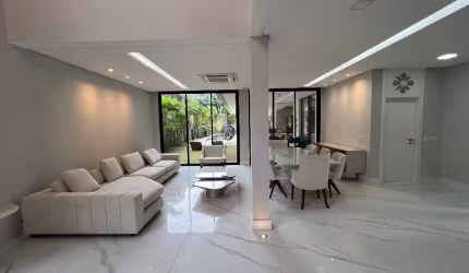 Casa para alugar no Alphaville Fortaleza mobiliada e projetada