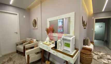 Sala comercial mobiliada em condomínio para venda de 52m² - Jardim Aquarius