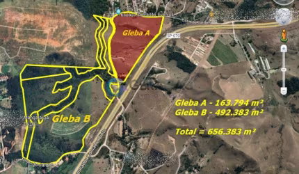 Área 656.383 m² - Jacareí