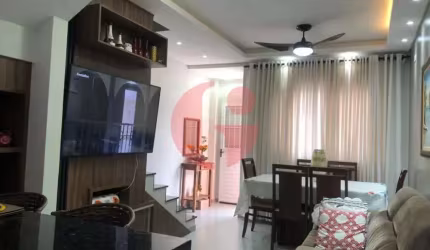 Casa/sobrado mobiliado para venda com 2 quartos e 2 vagas de garagem com 86m² - Caraguatatuba SP