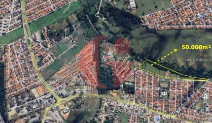 Terreno para venda com 50.130m² - Jardim Paraíso do Sol