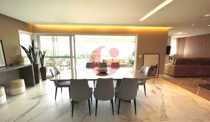Apartamento mobiliado para venda com 4 suítes e 3 vagas de garagem - 278m² - Jardim das Colinas