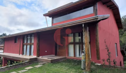 Casa em condomínio para venda com 3 quartos (3 suítes) e 3 vagas de garagem - 430m² no Recanto Santa Barbara - Jambeiro