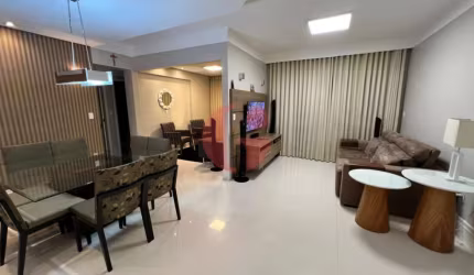 Apartamento mobiliado para locação com 2 quartos (1 suíte) e 2 vagas de garagem - 93m² no bairro Jardim Esplanada