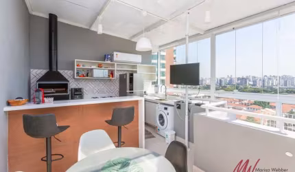Cobertura com 1 quarto à venda na Rua João Álvares Soares, 1512, Campo Belo, São Paulo por R$ 1.150.000