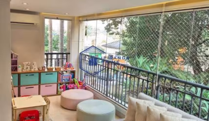 Condomínio Villa Borghese - Apartamento à venda com 136m², 3 quartos e 3 vagas