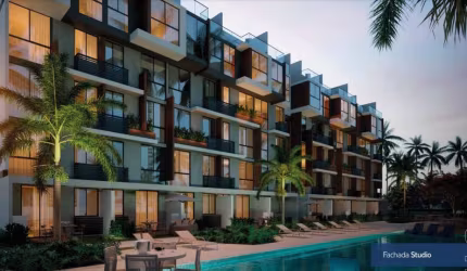 Excelente apartamento em condomínio à beira mar com 2 quartos na praia dos Carneiros - Tamandaré - PE