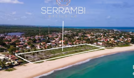 BEIRA MAR DA PRAIA DE SERRAMBI - Ipojuca - PE