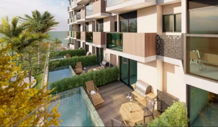 Flat à beira-mar em Porto de Galinhas - Ipojuca - PE