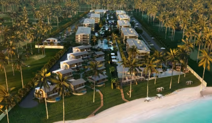 Apartamento em condomínio à beirar mar na Praia dos Carneiros - Tamandaré - PE