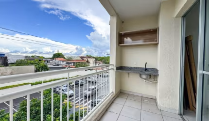 SMILE FLORES APARTAMENTO PARA ALUGUEL COM 3 DORMITÓRIOS SENDO 1 SUÍTE E 2 VAGAS DE GARAGEM