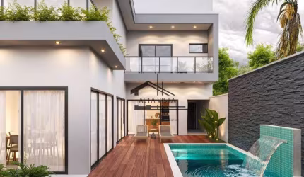Casa com 3 dormitórios à venda, 272 m² por R$ 2.394.000,00 - Novo Mundo - Uberlândia/MG
