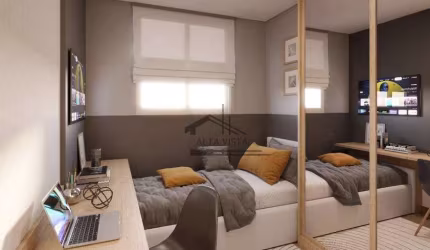 Apartamento com 2 dormitórios à venda, 40 m² por R$ 200.000 - Shopping Park - Uberlândia/MG