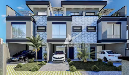 Sobrado à venda, 136 m² por R$ 866.000,00 - Cajuru - Curitiba/PR