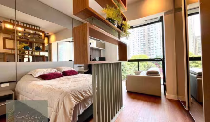 Apartamento com 1 dormitório para alugar, 26 m² por R$ 4.996,04/mês - Vila Olímpia - São Paulo/SP