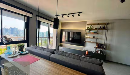 Apartamento com 1 dormitório à venda, 47 m² por R$ 790.000,00 - Santo Amaro - São Paulo/SP