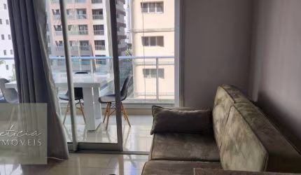 Apartamento com 1 dormitório à venda, 36 m² por R$ 599.000,00 - Brooklin - São Paulo/SP